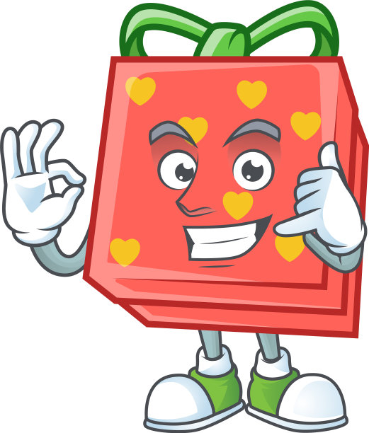 叫我搞笑爱礼物红色吉祥物图片风格图片下载