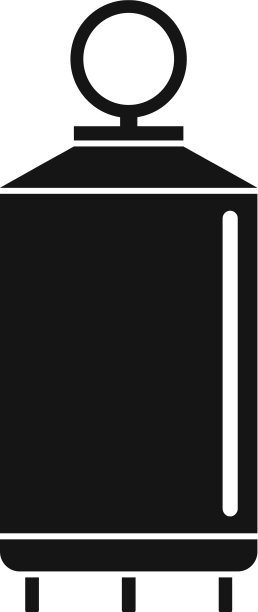 牛奶工厂水箱图标简约风格图片下载