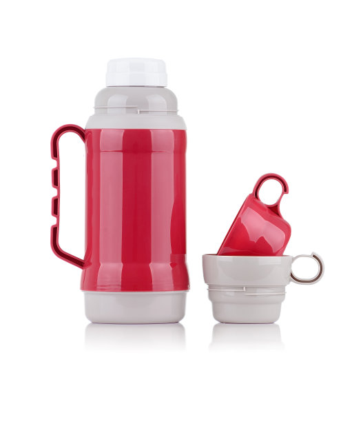 带两个杯子的保温瓶图片下载