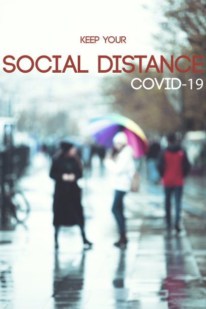 保持社交距离图片下载