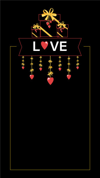 情人节礼物背景卡的爱情图片下载