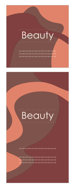 抽象时尚蜡笔通用艺术模板图片下载