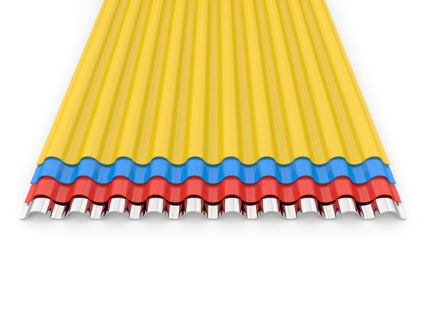 白色背景的石板屋顶。图片下载