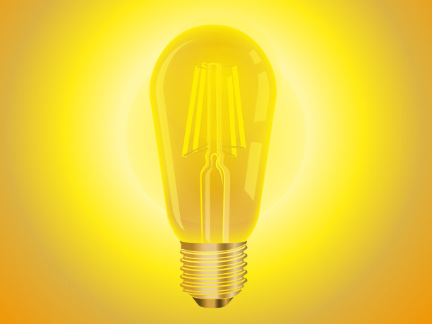 现实灯古董发光灯泡明亮图片下载