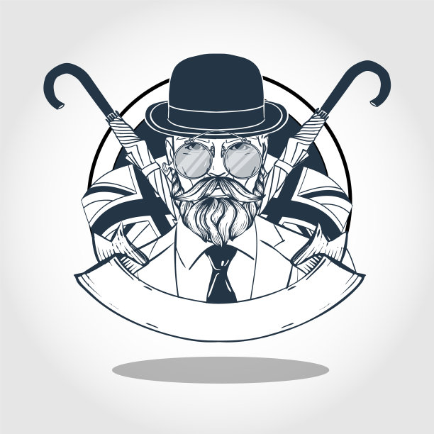 素描的英国人图片下载