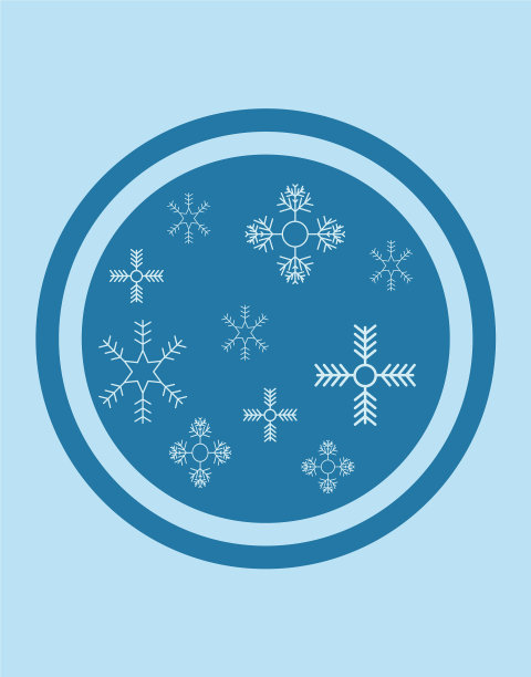 有雪花的圣诞卡图片下载