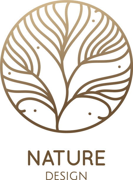 热带植物的标志图片下载