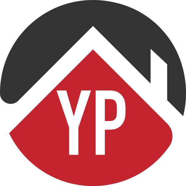 首字母yp建筑标志设计模板图片下载