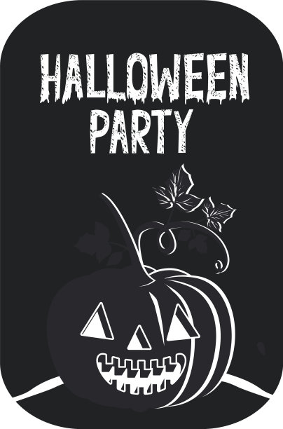 万圣节南瓜配脸的场景图片下载