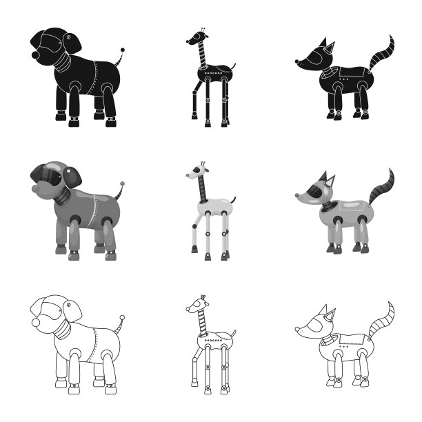 设计玩具和科学符号套装图片下载