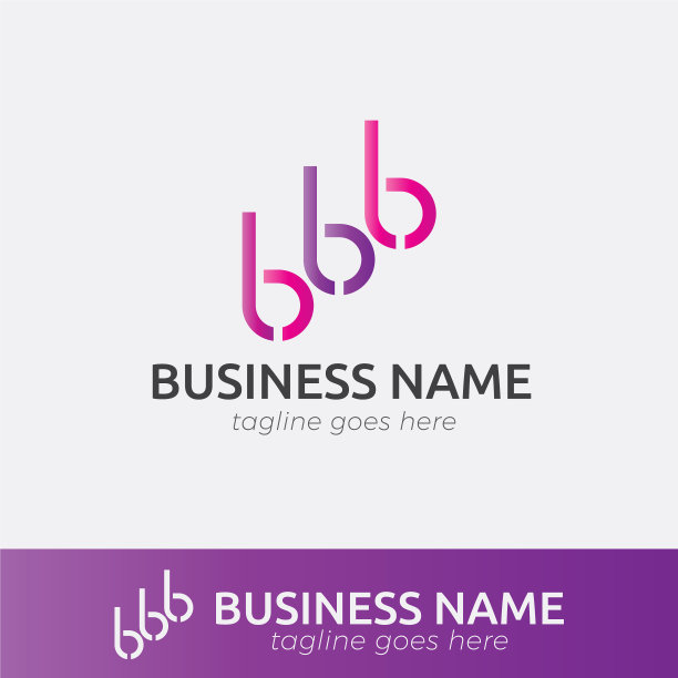 Triple b logo模板图片下载