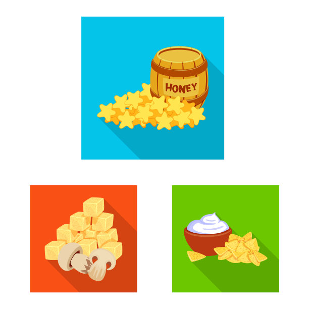 设计品位和季节图标套图片下载