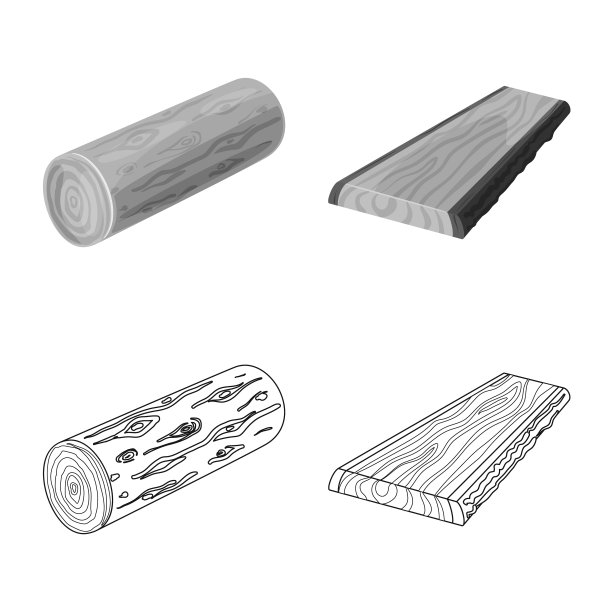 的树和原始符号集图片下载