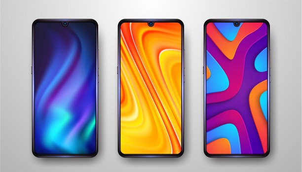 抽象的现代手机屏幕壁纸图片下载