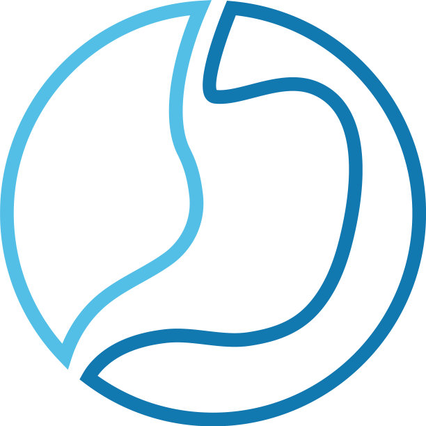 胃图标图形设计模板孤立图片下载