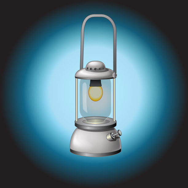 酷酷的传统灯卡通图片下载