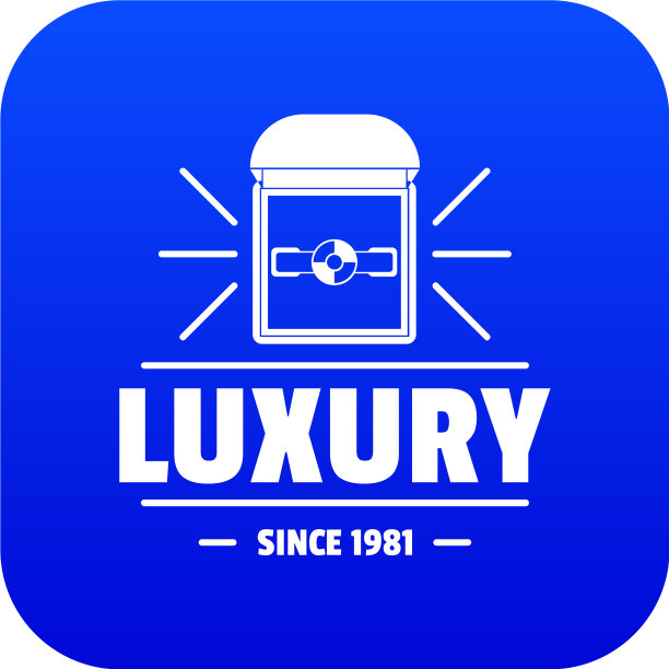 珠宝戒指图标蓝色图片下载