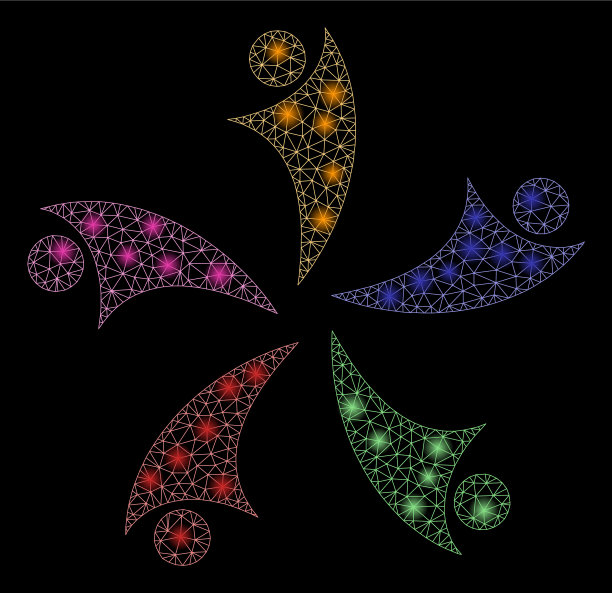 Flare网与Flare网协作标志图片下载