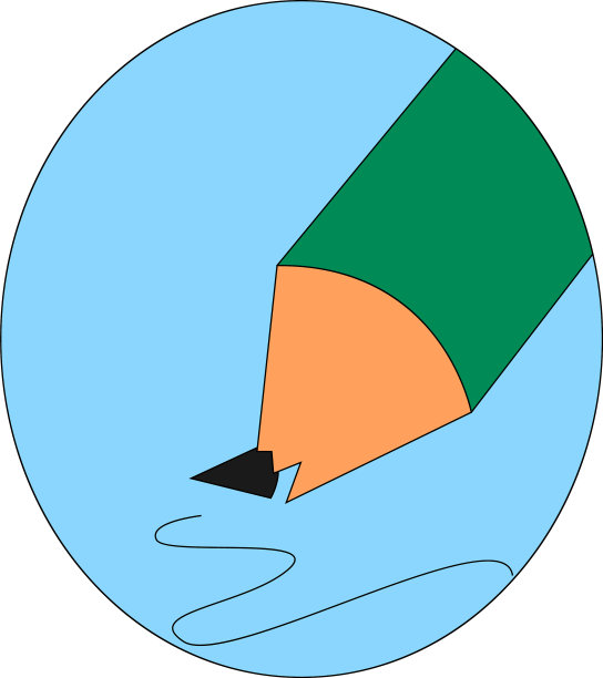 白色背景上的铅笔断了图片下载