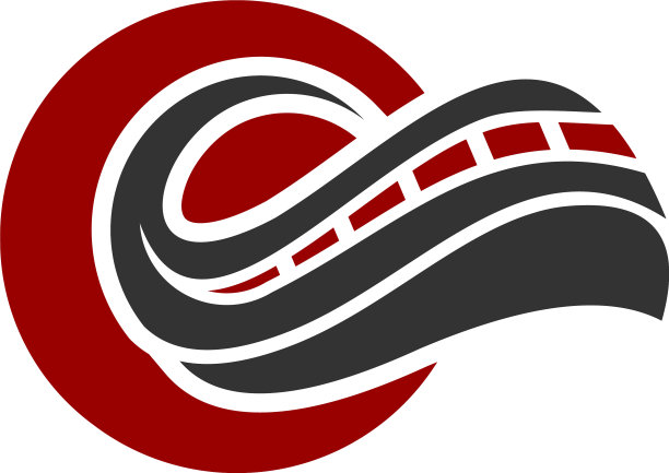 道路与几何标志模板图片下载