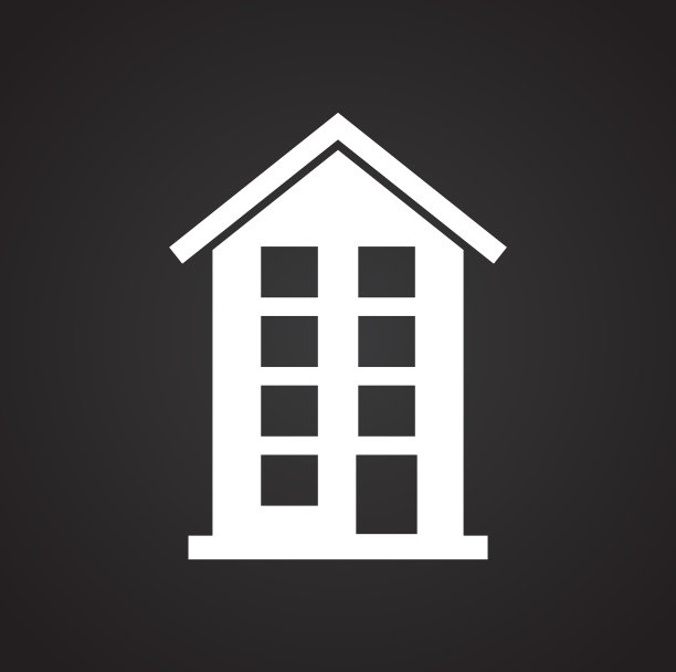 房地产图标的背景图形和网络图片下载