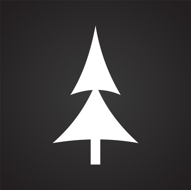 圣诞树图标的背景图形和图片下载