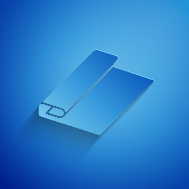 纸裁布辊上的图标被隔离图片下载