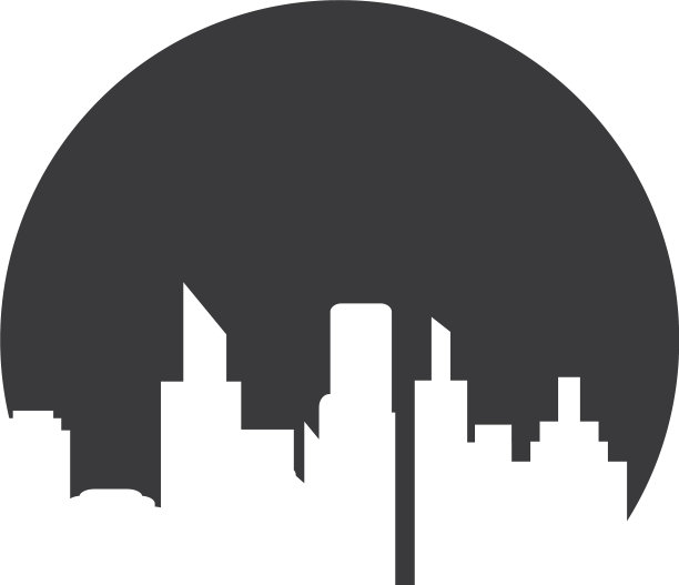 城市天际线轮廓图片下载