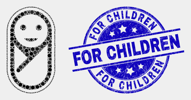 点新出生的图标和垃圾摇滚儿童图片下载