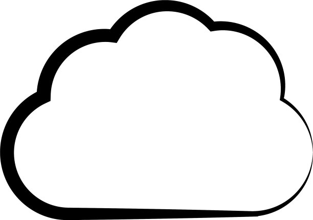 云计算模板图片下载