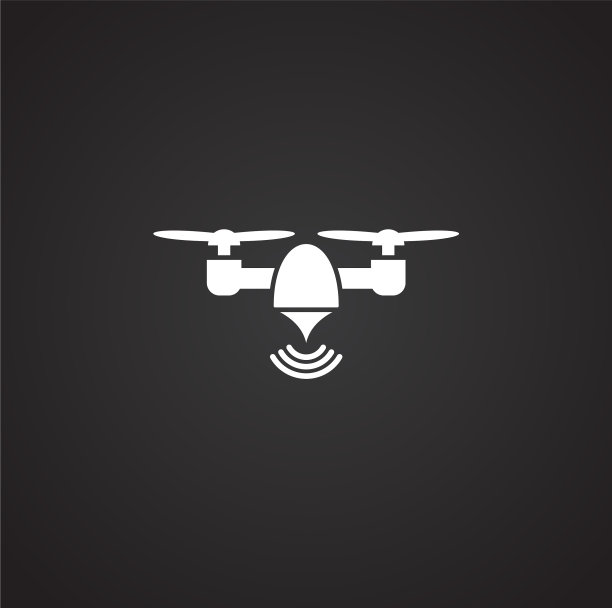无人机相关图标的背景图形和图片下载