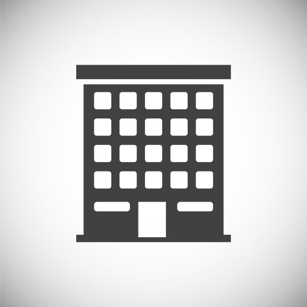 房地产图标的背景图形和网络图片下载