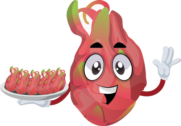 火龙果捧着白龙果图片下载