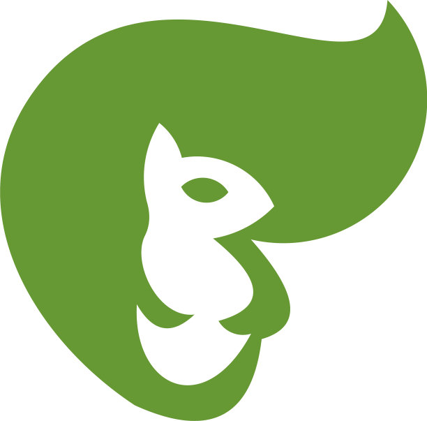 松鼠标志模板图片下载