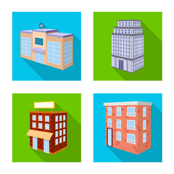 设计施工和建筑图标图片下载