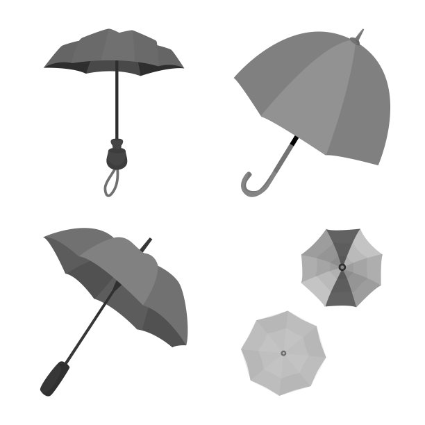 设计时尚安全标志套装图片下载