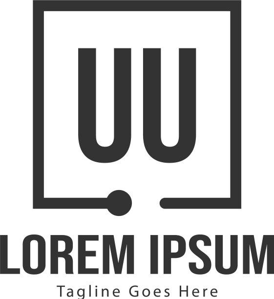 UU字母Logo设计创意图片下载