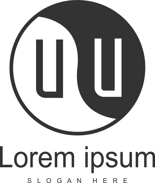 UU字母Logo设计创意图片下载