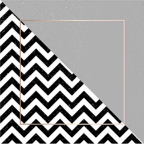 模板框方流艺术黄金时尚图片下载