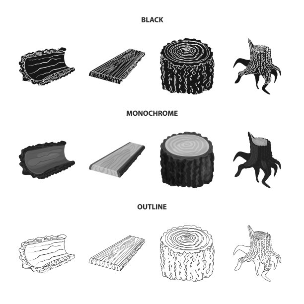 孤立的对象树和原始符号集树图片下载