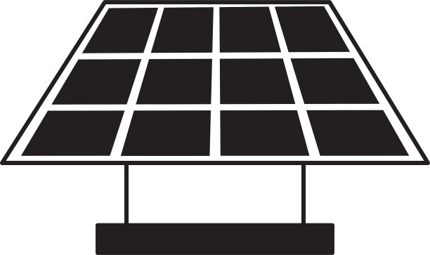 面板太阳能隔离图标图片下载