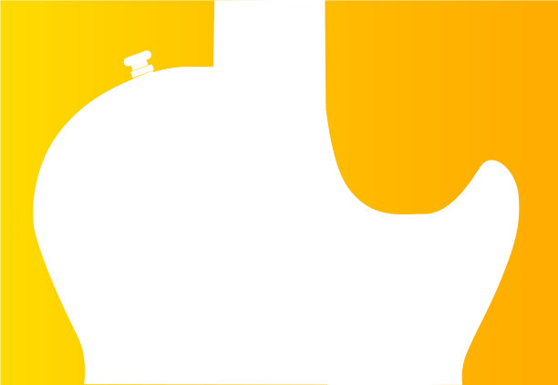 吉他细节轮廓图片下载