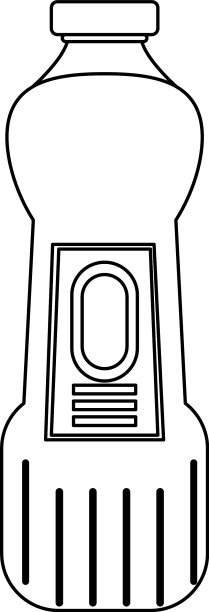 消毒肥皂瓶与分配器isoalted图片下载