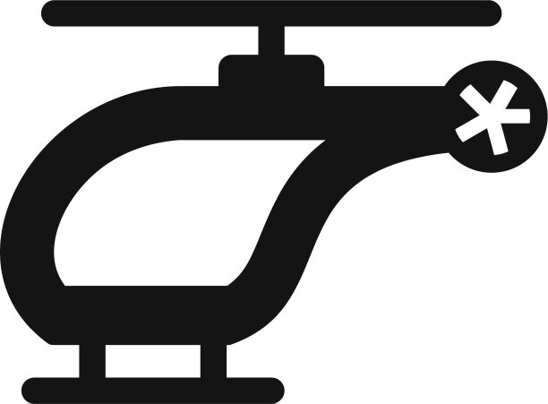直升机图标图片下载