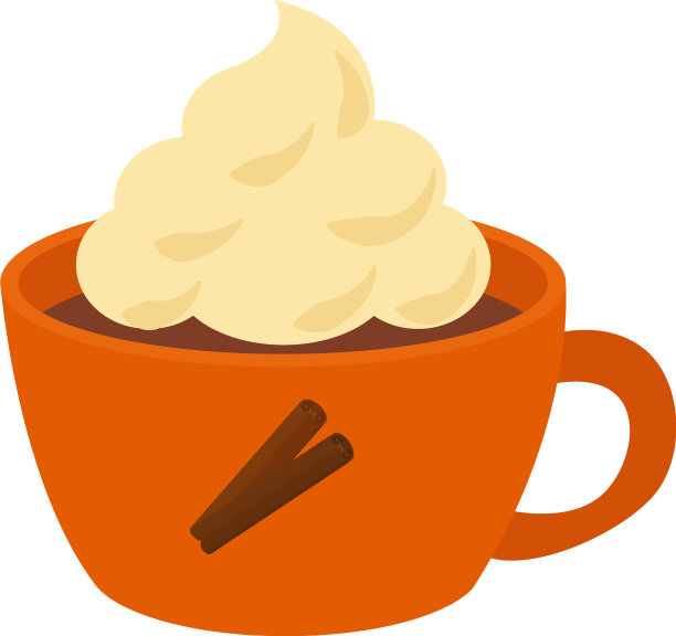 白底肉桂茶图片下载