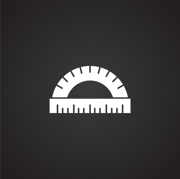 测量工具图标在背景图形和图片下载