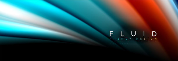 流体波线背景或几何图案图片下载