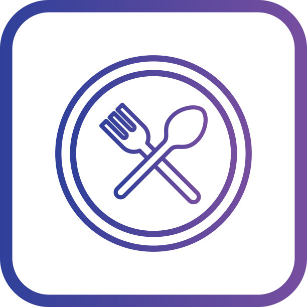 餐厅路标图标图片下载