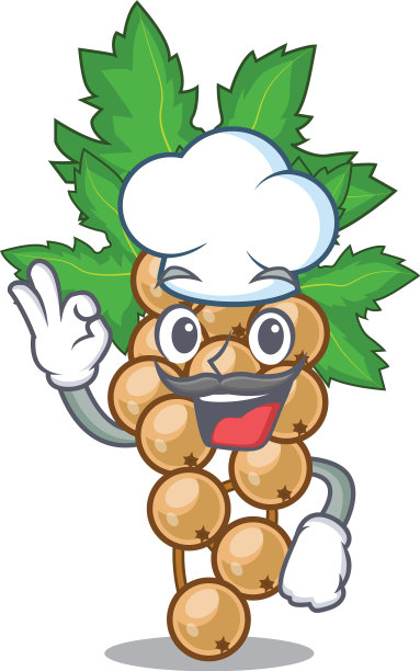 厨师卡朗特白色的木制卡通桌子图片下载