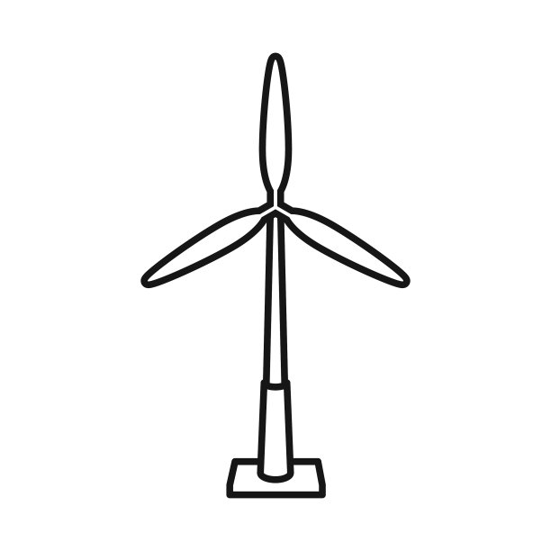 风车和风的象征图片下载